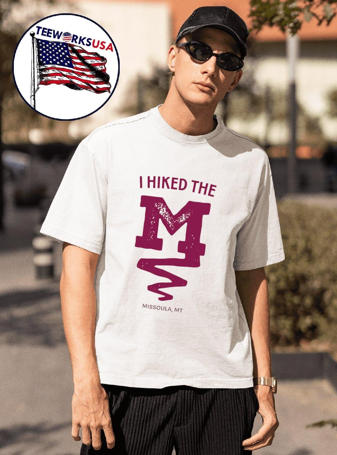 UM hike the M trail Missoula MT shirt, hoodie, sweater, longsleeve