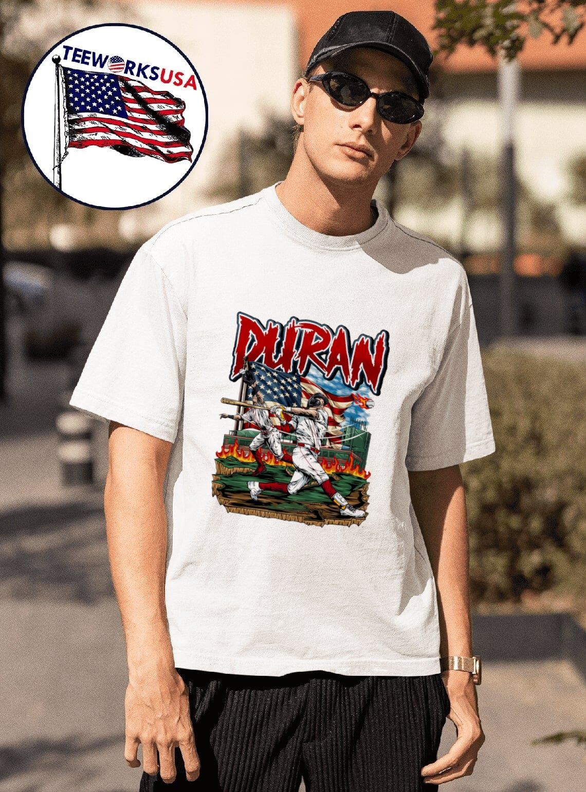 Boston Red Sox Jarren Duran all star American flag shirt hoodie sweater longsleeve and V neck T shirt