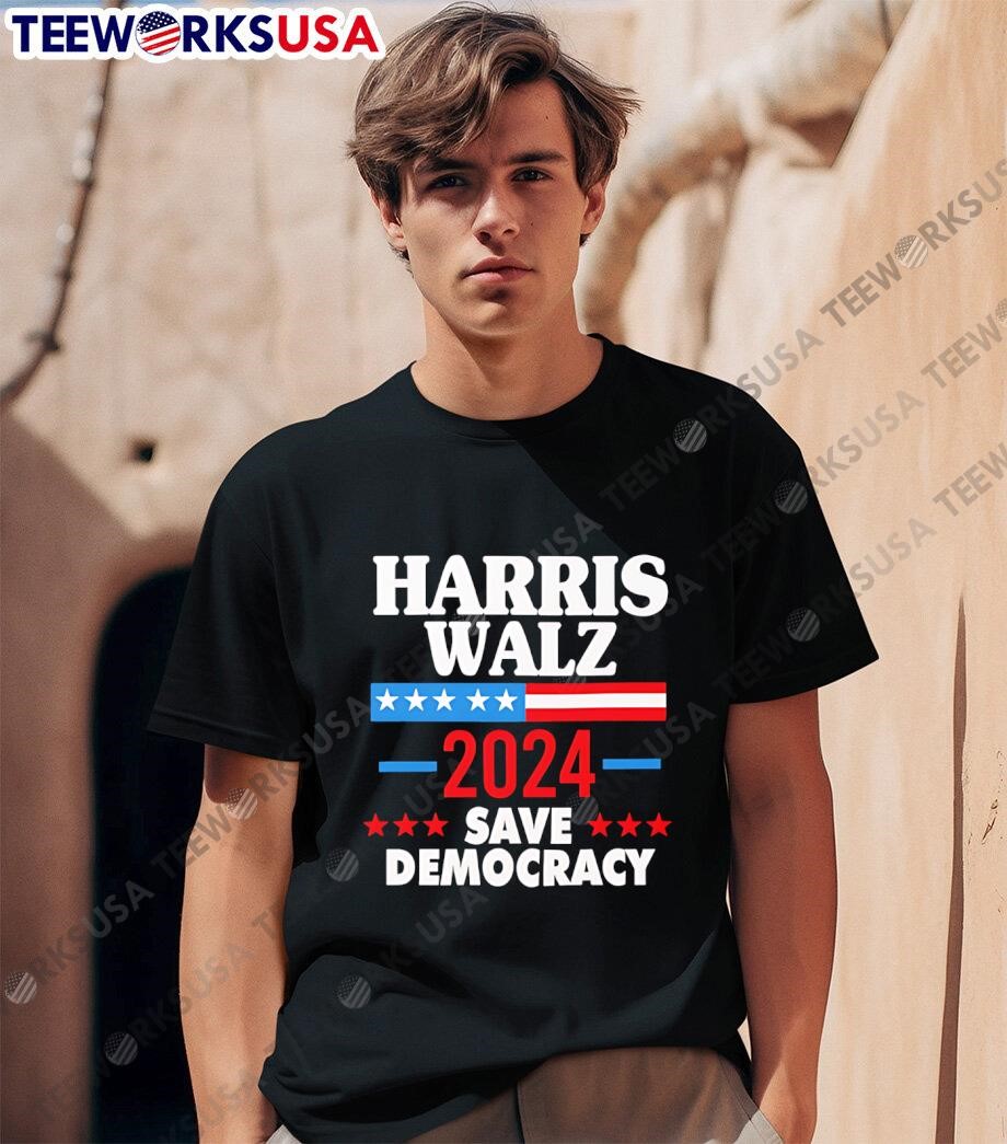 Kamala Harris Walz 2024 save democracy shirt, hoodie, sweater 