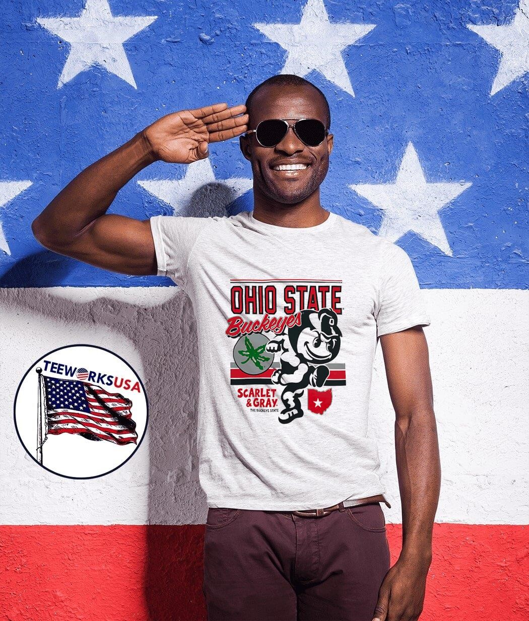 古着 SCARLET&GRAY OHIO STATE オハイオ州立大学 カレッジ