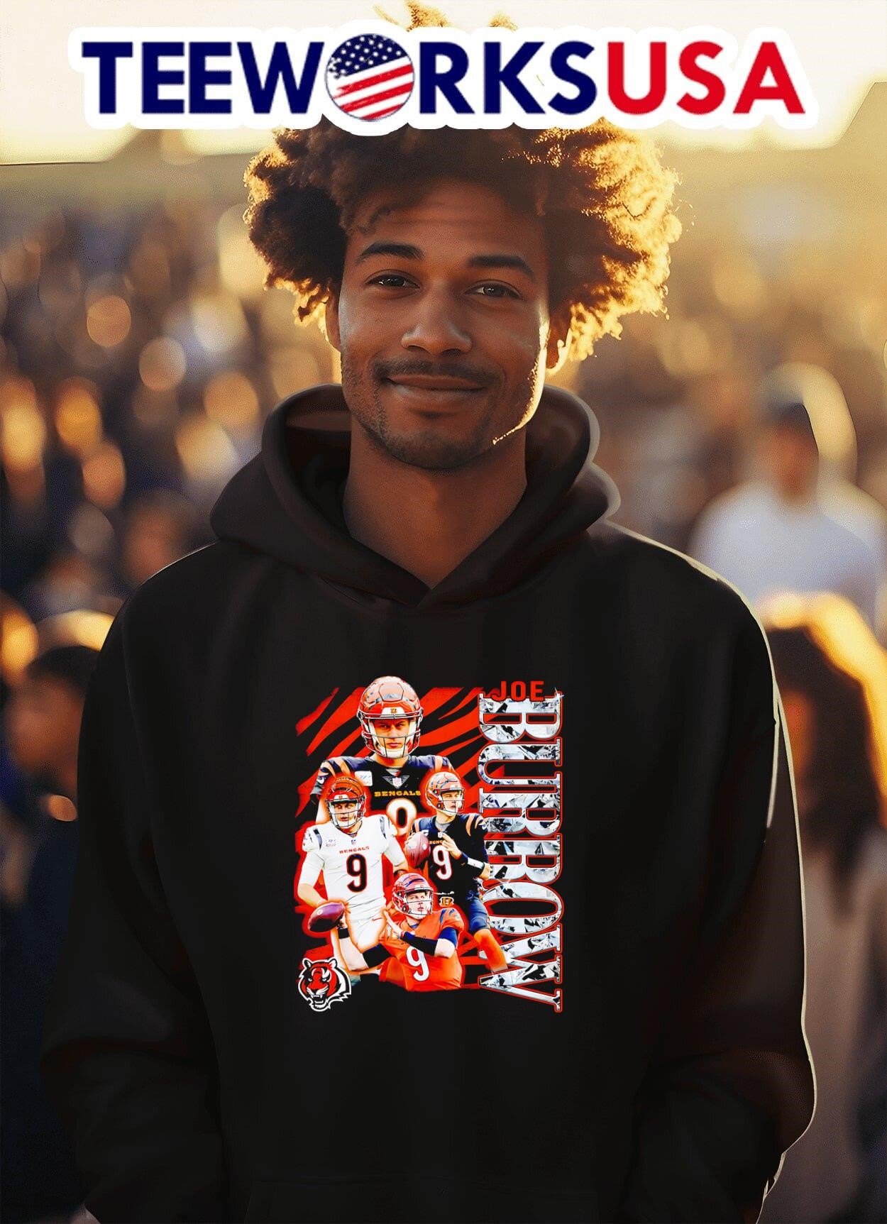 Joe Burrow Cincinnati Bengals Notorious player graphic shirt, hoodie