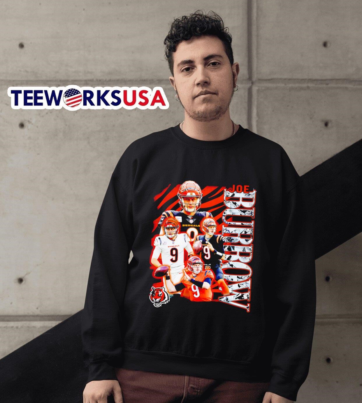 Joe Burrow Cincinnati Bengals Notorious player graphic shirt, hoodie