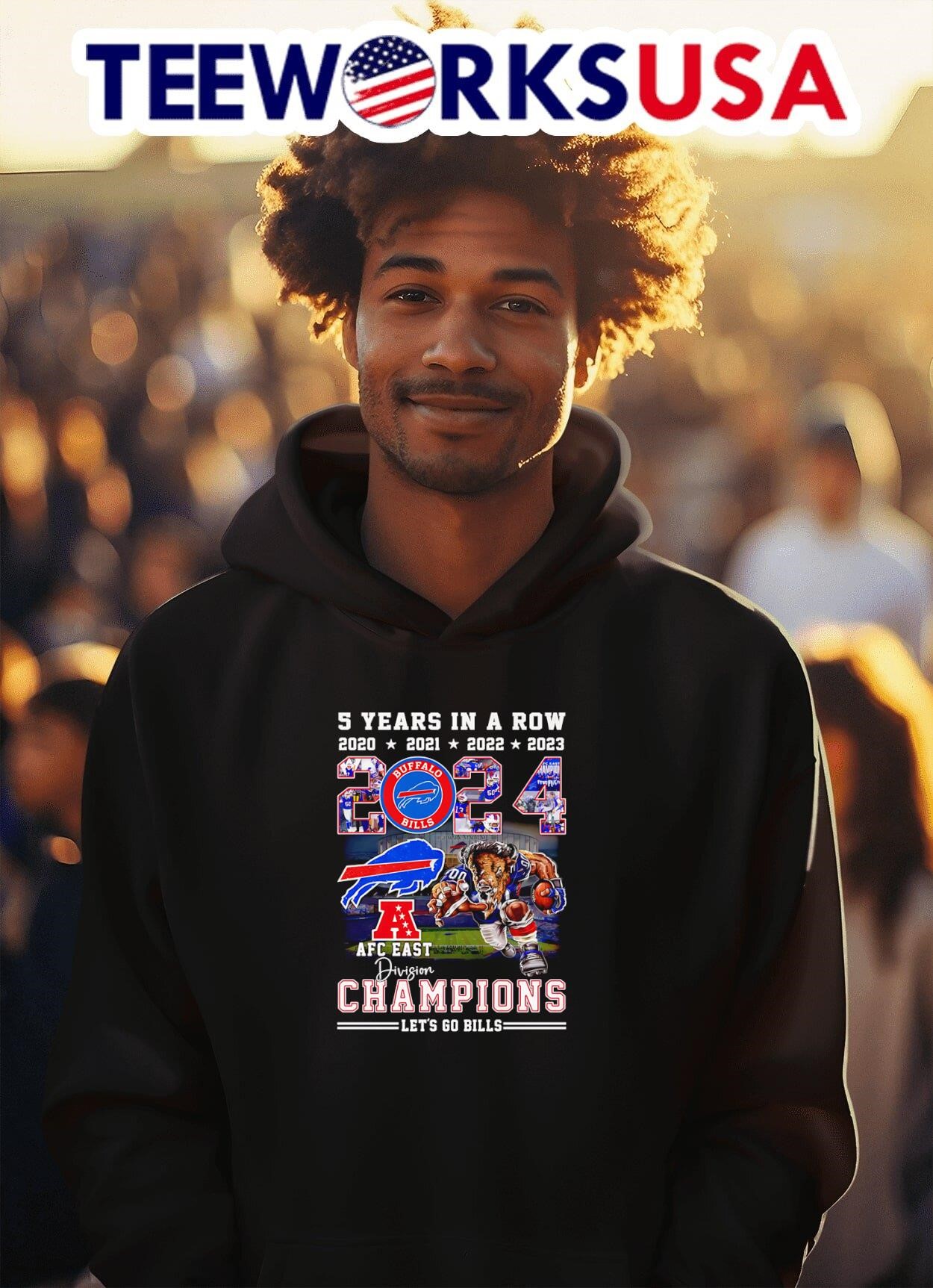 2024 Buffalo Bills Afc East Apparel 2024 Bills Afc Champion Shirts