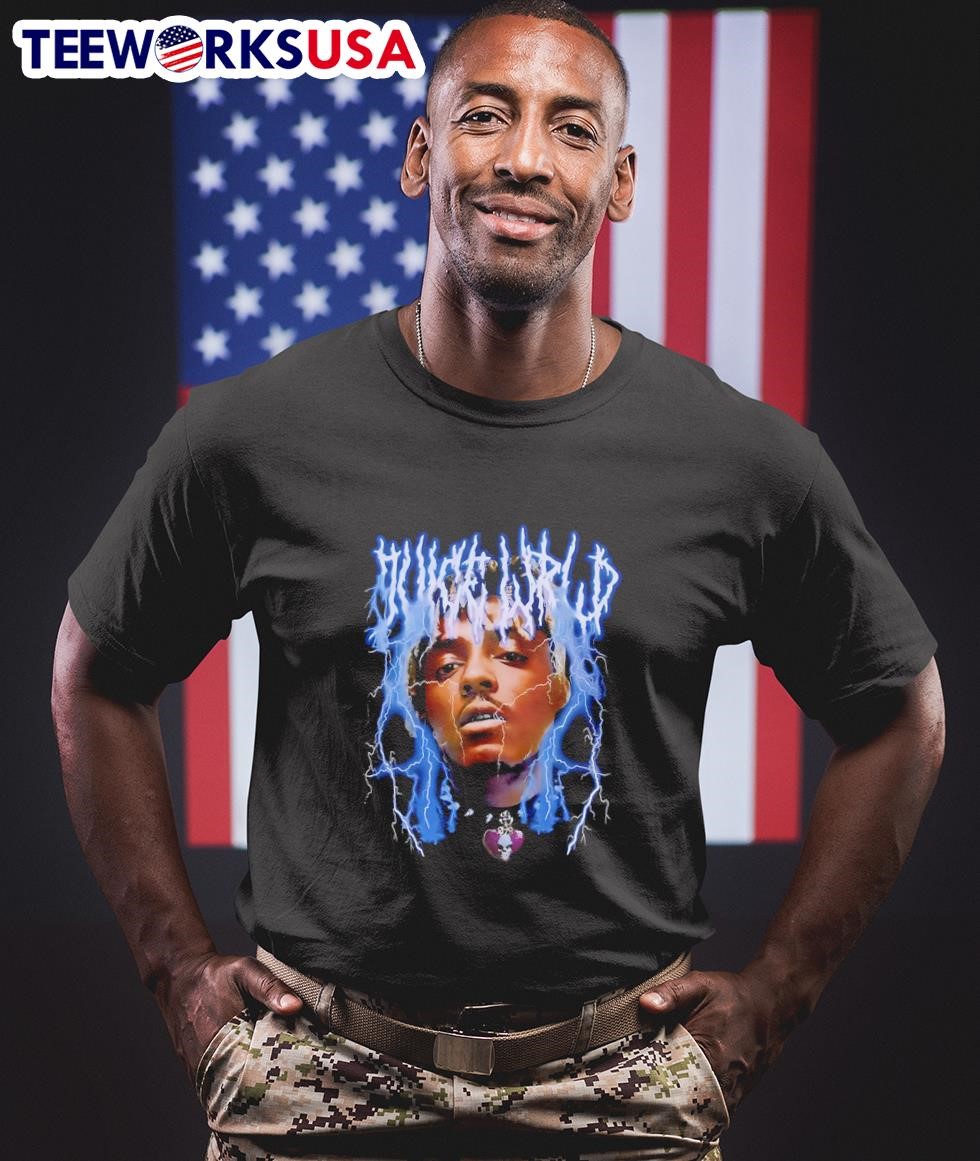Juice WRLD lightning portrait shirt, hoodie, sweater, longsleeve 