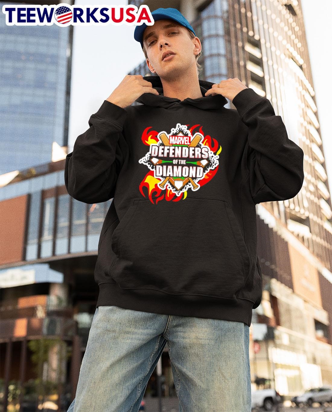 marvel defenders t shirt