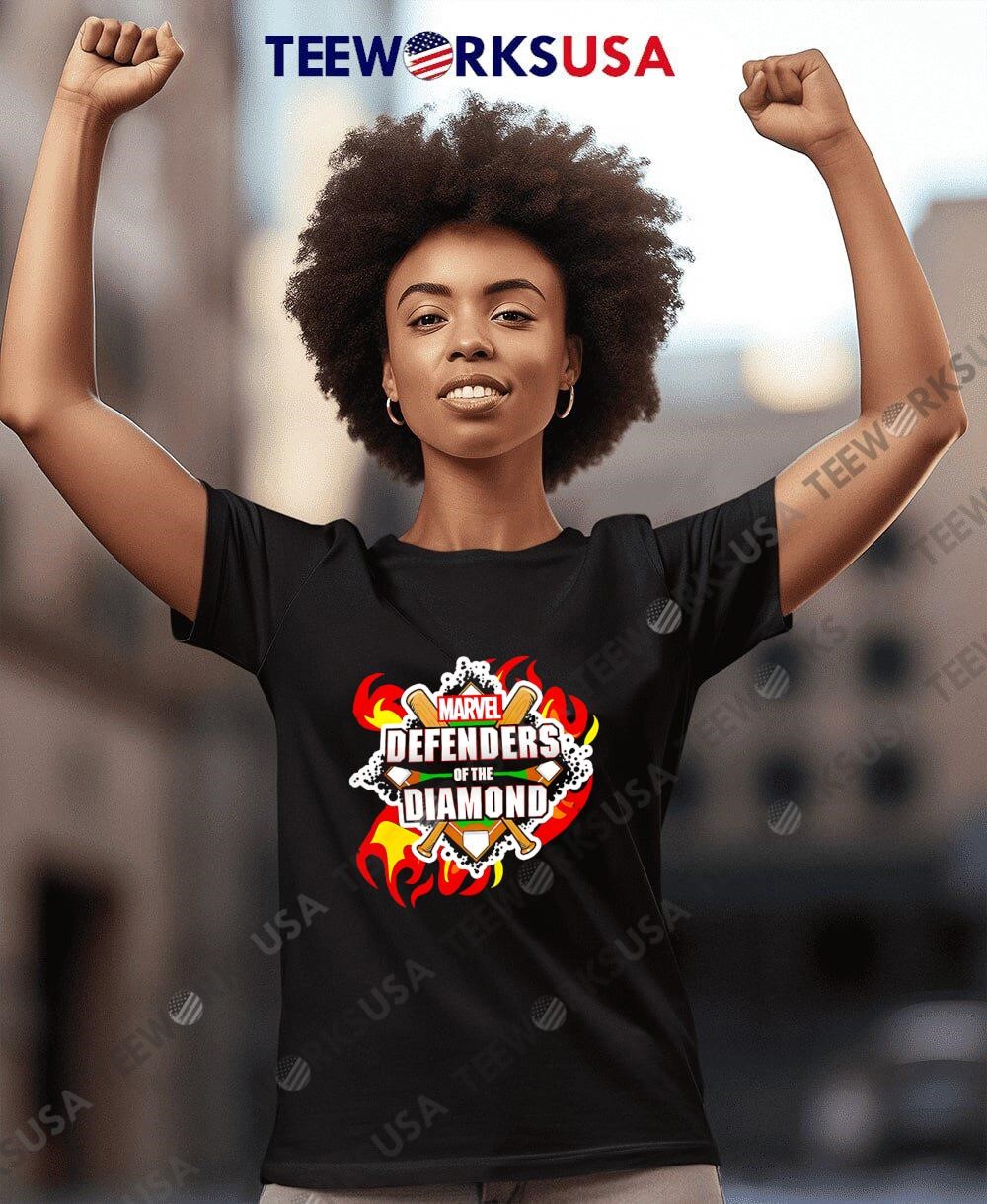 marvel defenders t shirt