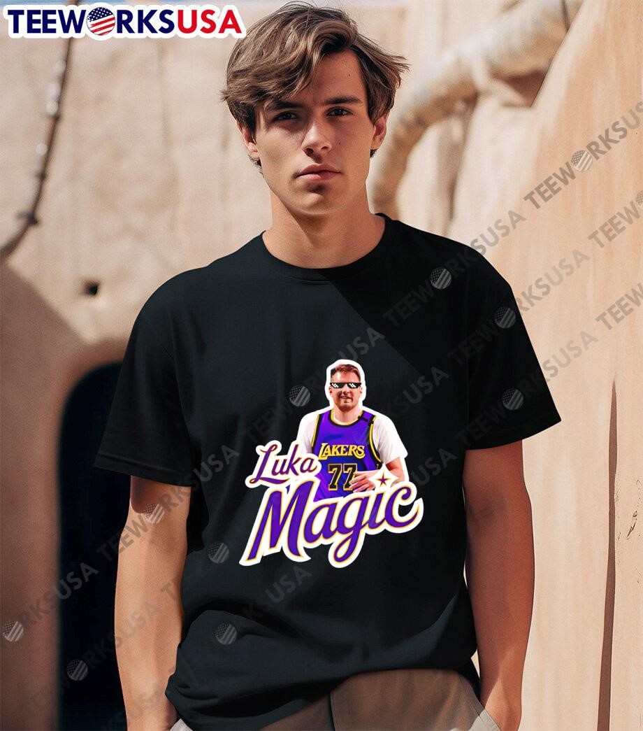Lakers Dončić 77番 Tシャツ XL