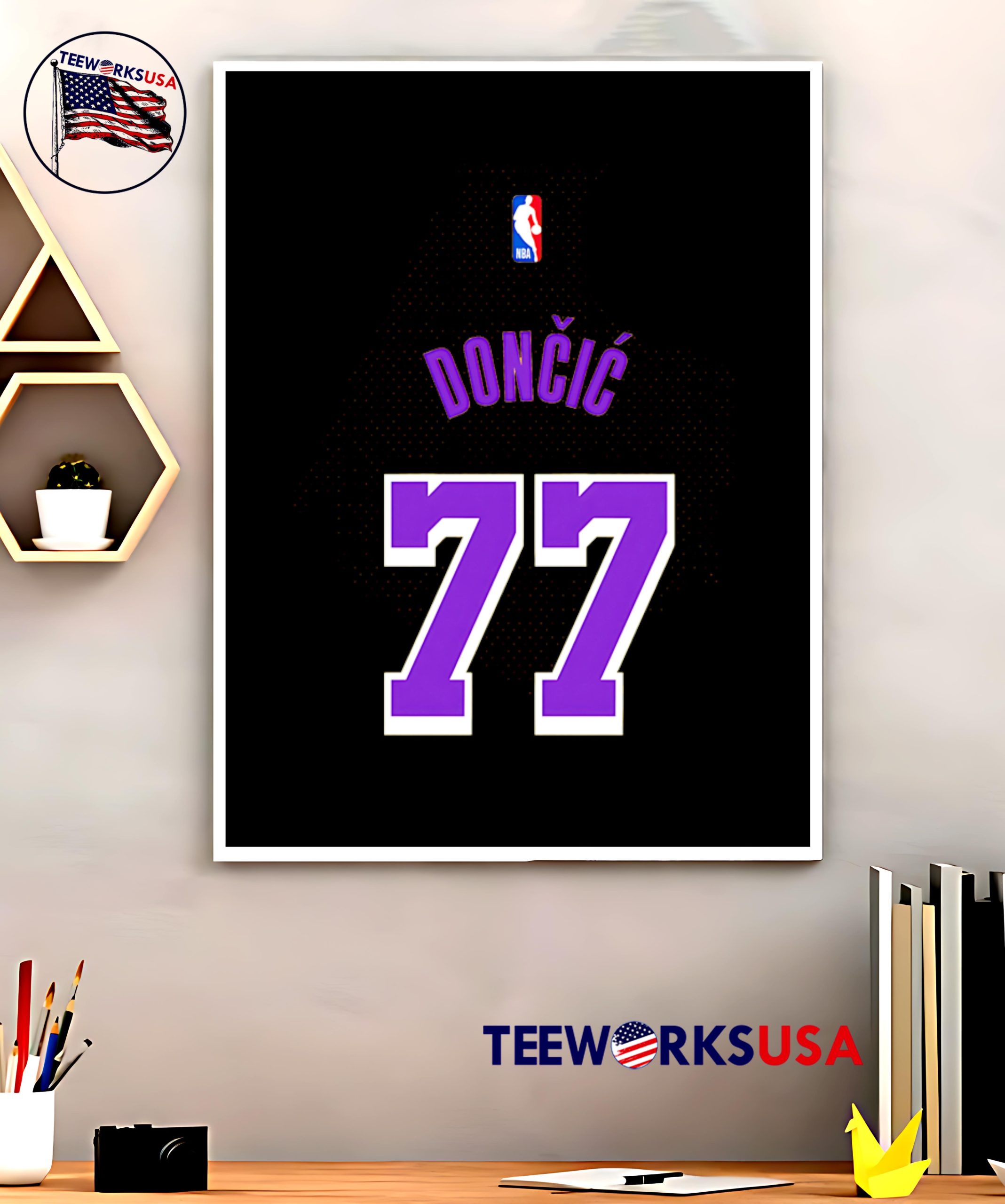 Luka Doncic No. 77 Los Angeles Lakers shirt, hoodie, sweater