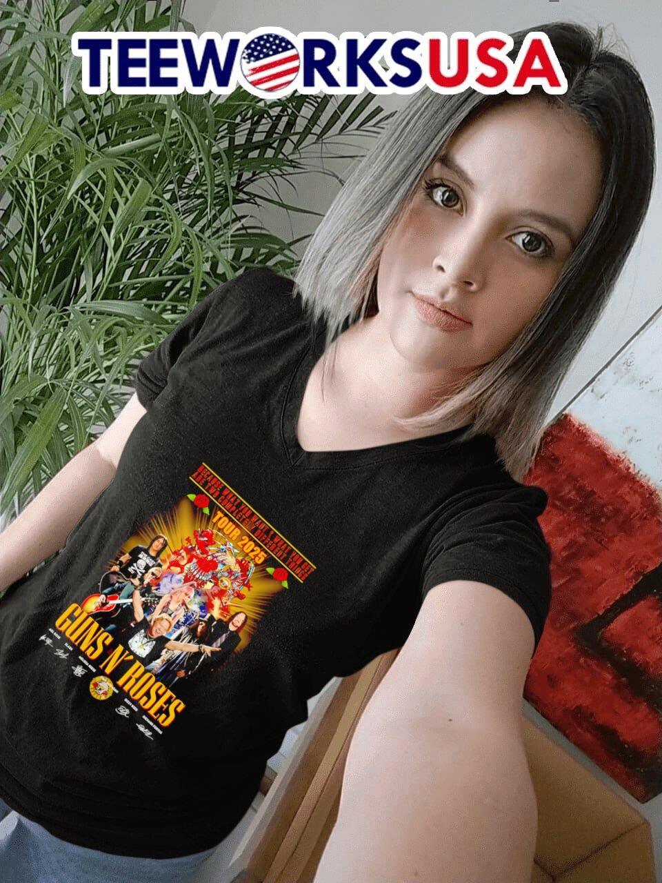 GUNS N' ROSES 2025 TOUR Tシャツ Mサイズ