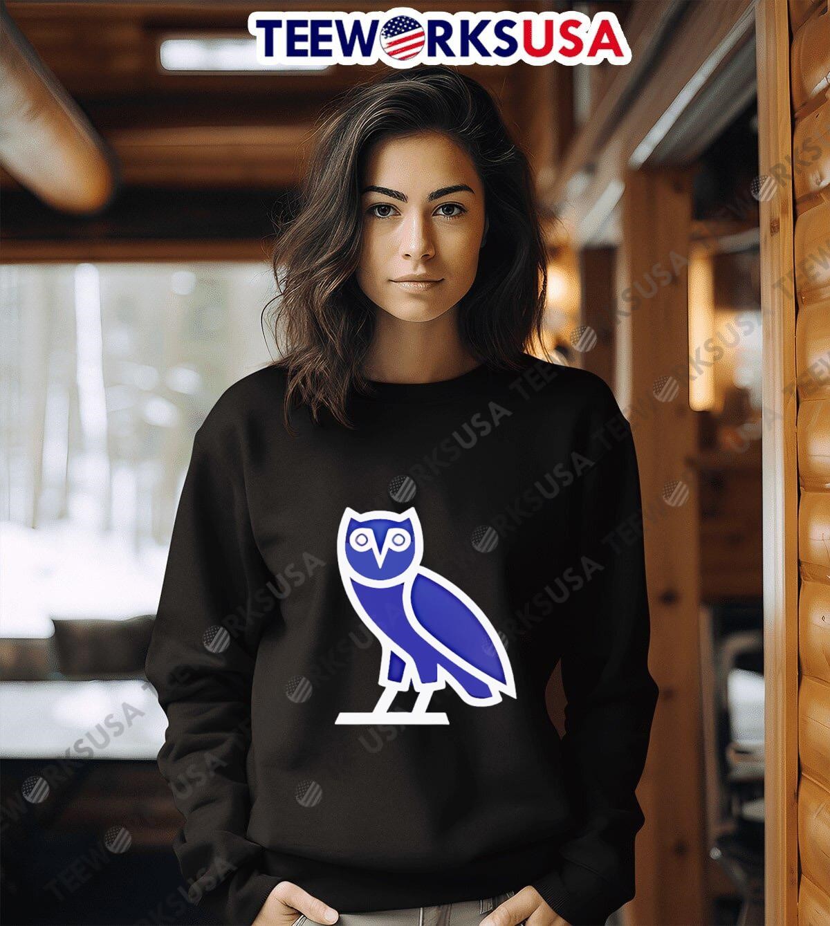 OVO X Toronto Maple Leafs☆コラボ フーディ OVO x Toronto Maple Leafs OG Owl Hoodie Blue Men's - FW22 - US