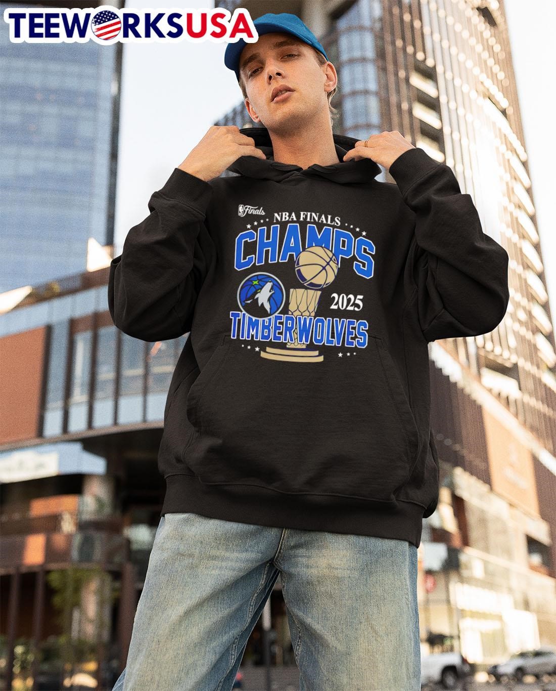 2025 NBA Finals Minnesota Timberwolves Championship shirt