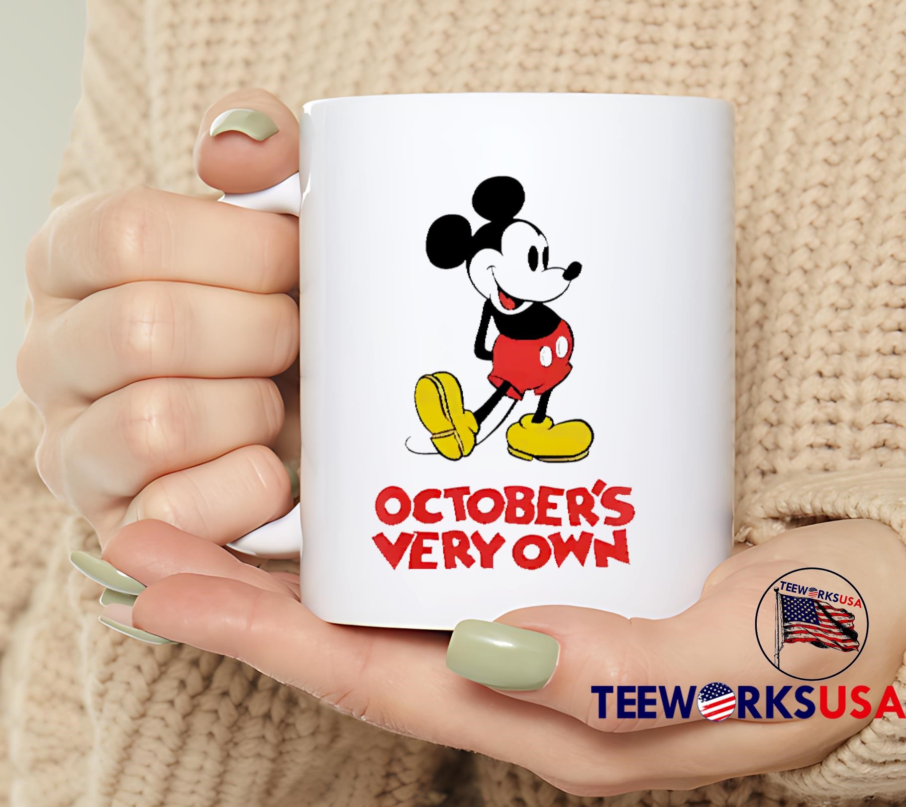 2024 コラボ【October's Very Own】DISNEY MICKEY T-SHIRT Mickey Mouse October's very own shirt, hoodie, sweater