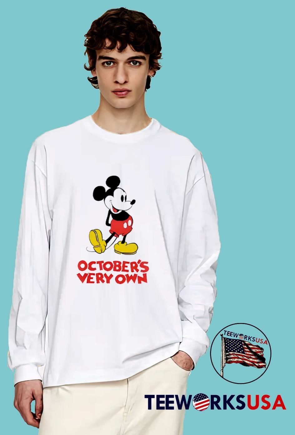 2024 コラボ【October's Very Own】DISNEY MICKEY T-SHIRT Mickey Mouse October's very own shirt, hoodie, sweater