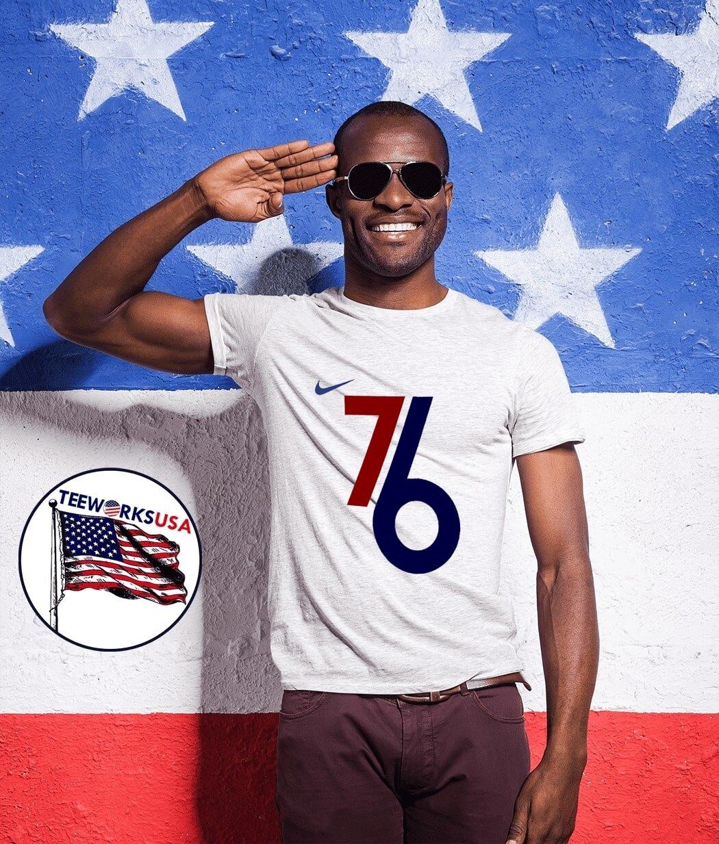 76ers long sleeve shirt