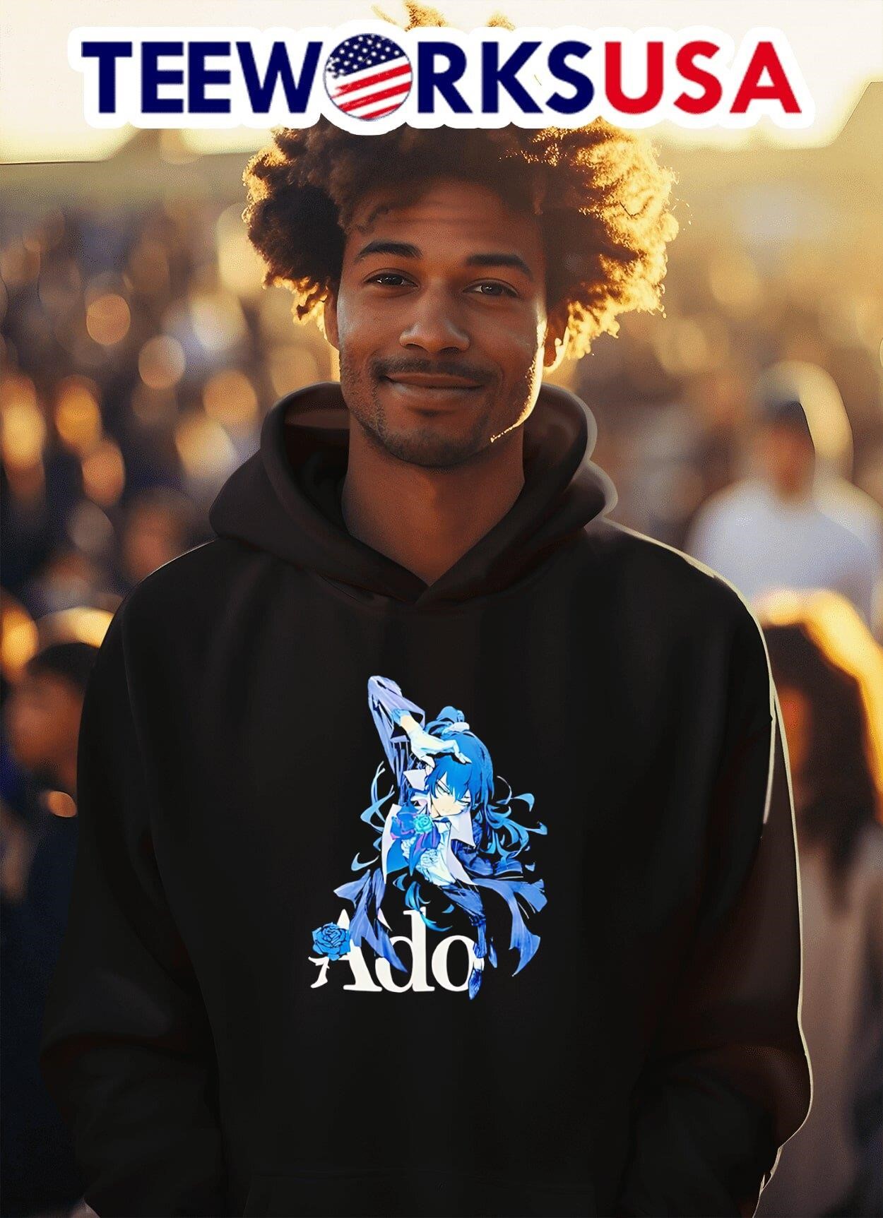 Ado × HOTTOPIC コラボTシャツ
SMサイズ (USサイズ) Ado HOTTOPIC コラボ Tシャツ 海外限定 XS - メルカリ
