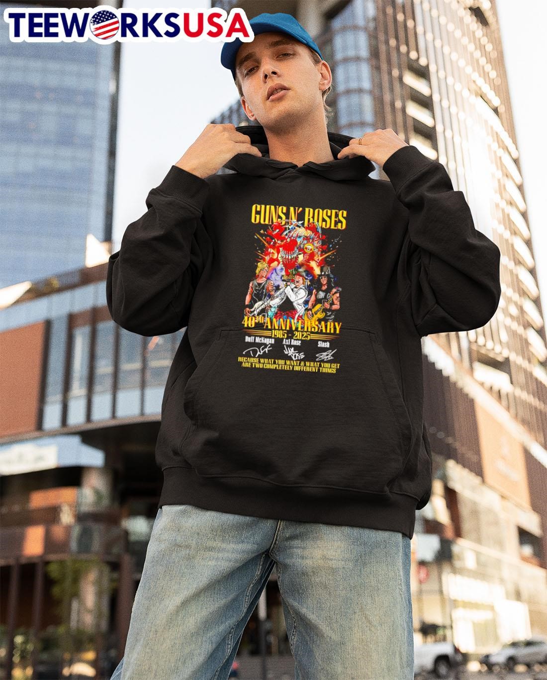 ミュージシャン Guns N' Roses Japan 2025 T-Shirt XL いよいよ5月に来日公演を控えるGUNS N' ROSES、好評につき