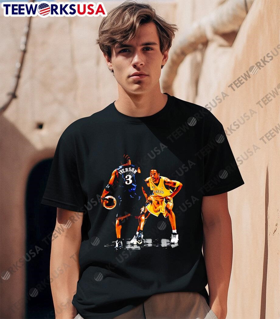 Iverson Vs. Kobe Graphic T-Shirt