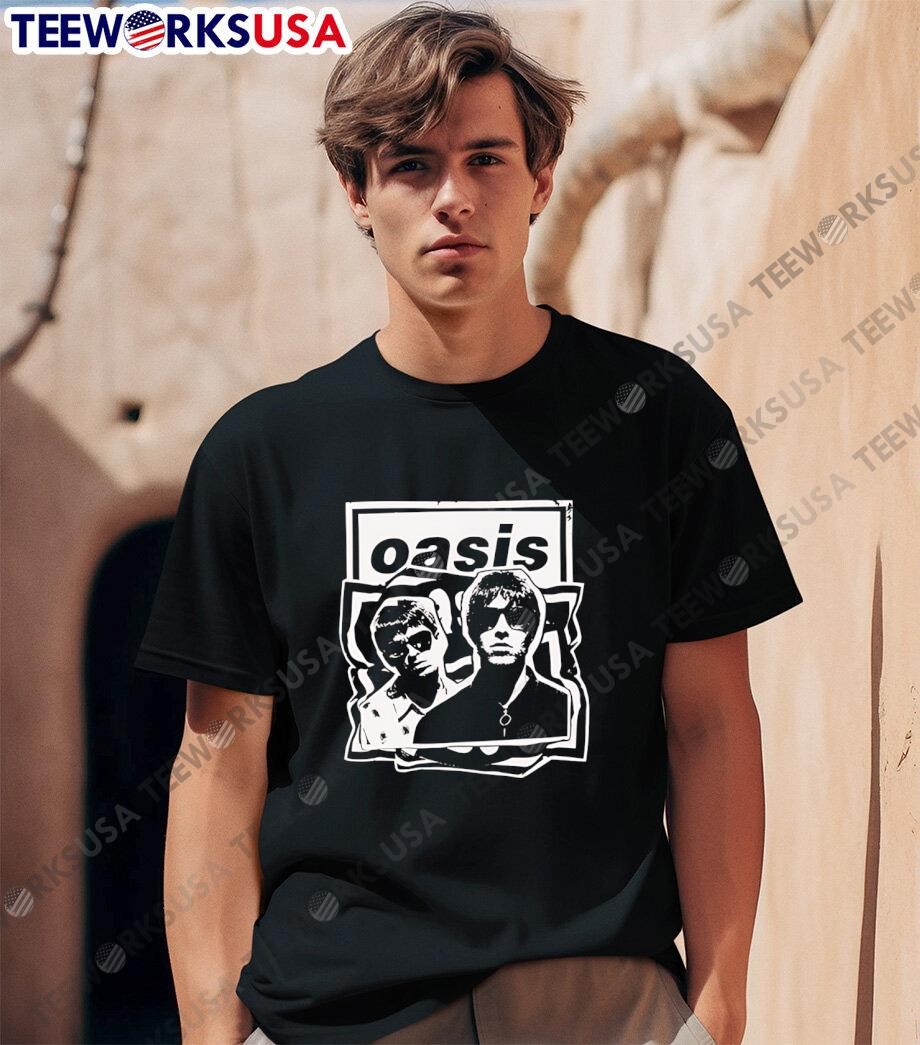 【即日発送】Oasis 2025年ツアーTシャツ　L OASIS Live 25 Tour 2025 T-shirt O-Neck Short Sleeve Shirts