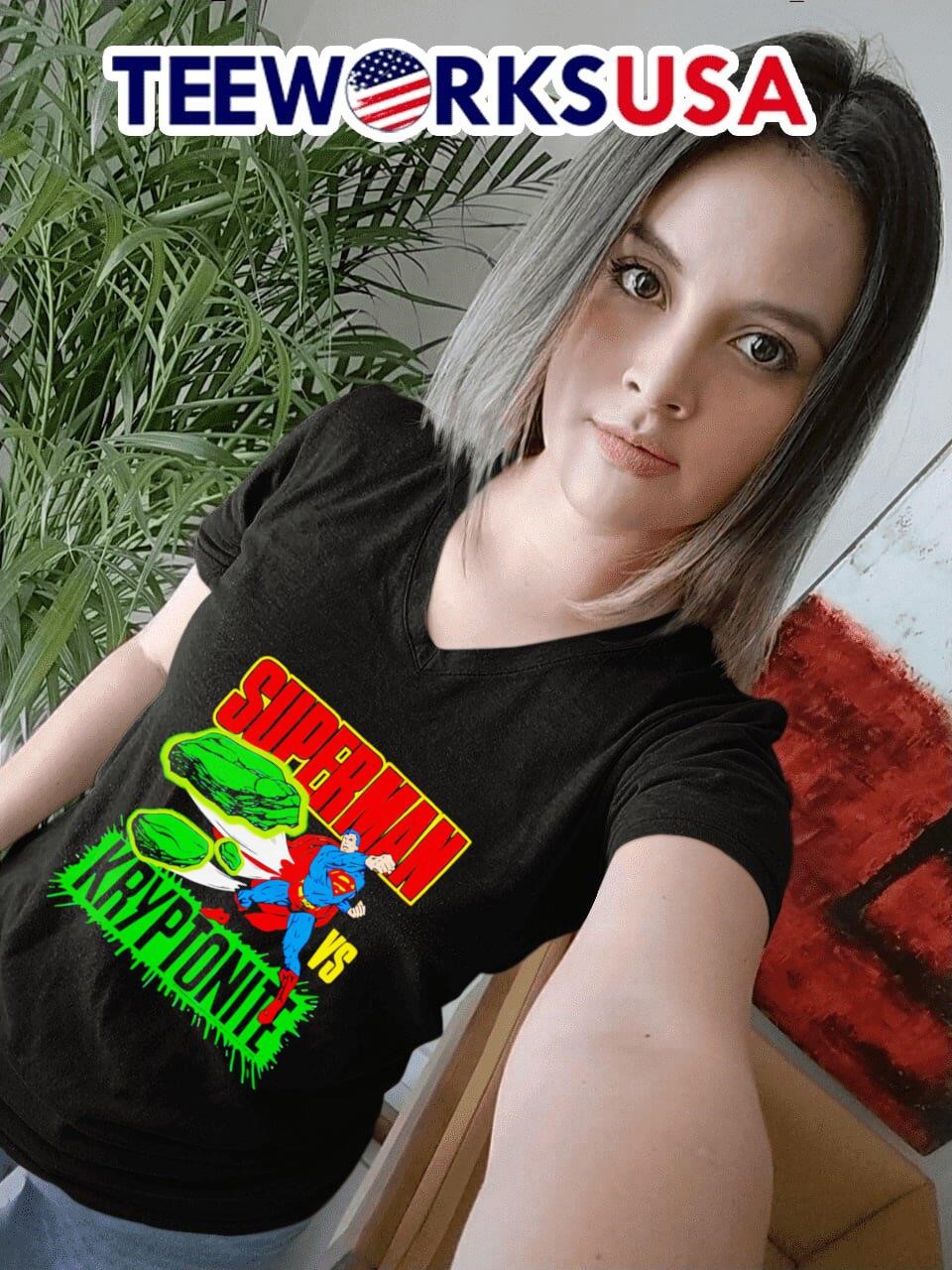 Superman Vs. Kryptonite shirt, hoodie, sweater, long sleeve