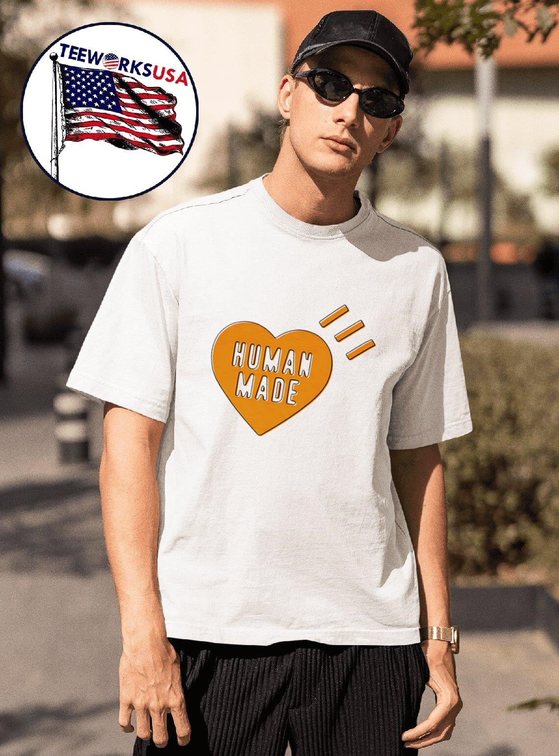 Human made heart shirt, hoodie, sweater, longsleeve and V