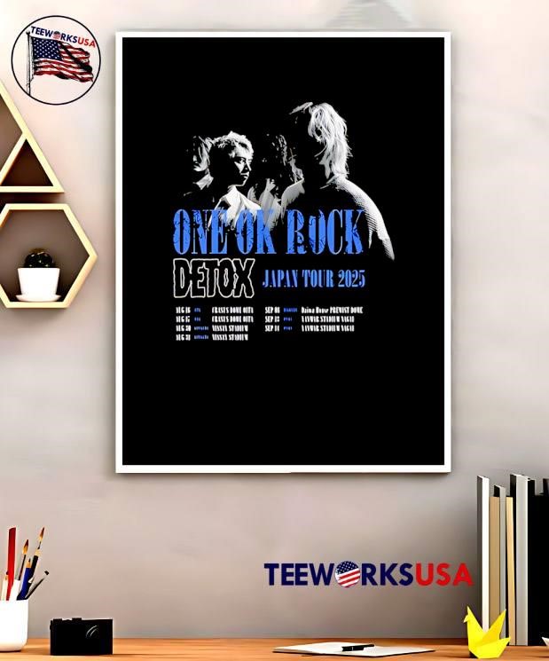 DETOX JAPAN TOUR 2025 グッズセット ONE OK ROCK DETOX JAPAN TOUR 2025」オフィシャルグッズ事前